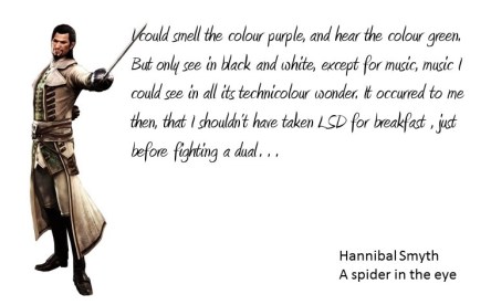 a spider in the eye 1